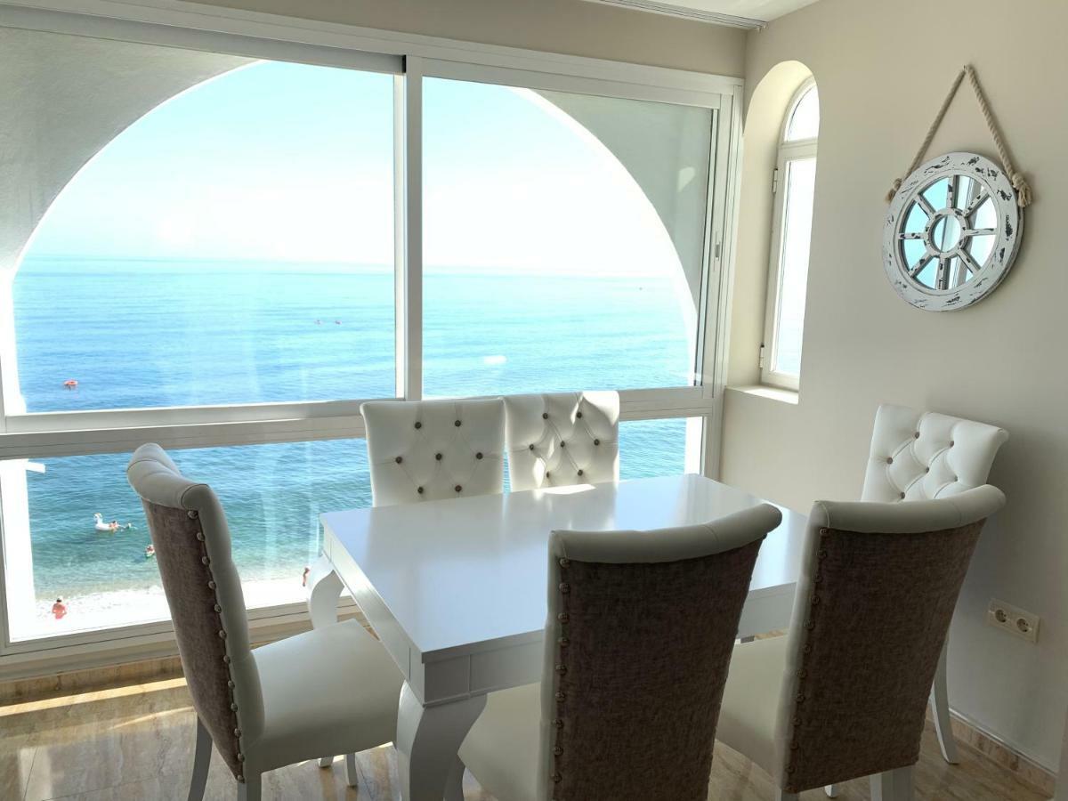 米哈斯科斯塔Apartament Aguamarina On The Beach Front公寓 外观 照片